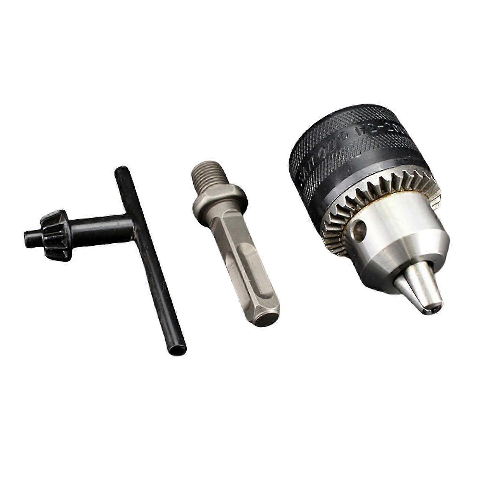 Upgrades Drill Chuck Transformation set Drill Chuck Adapter Round/Square Shanks Drill Converter for Efficient Workflows