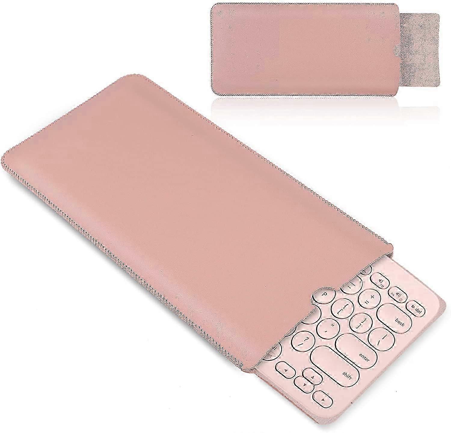 Leather Keyboard Cover Compatible with Logitech K380 Multi-Device Bluetooth Wireless Keyboard