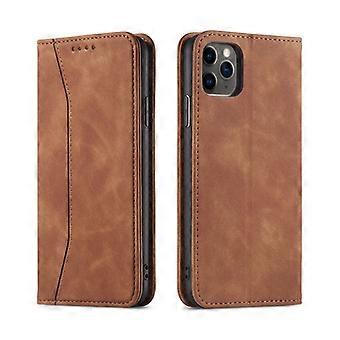 GUOMAI For iPhone 13 Promax Vintage Leather Wallet Case , Flip Phone case with Card Slots Cash Pocket Kickstand