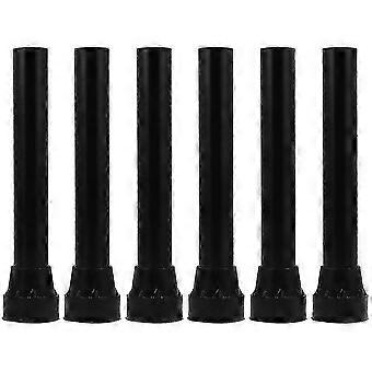 Conjunto de 6 peças de pernas para trampolim SLKXV em borracha e aço inoxidável - Acessórios para trampolim de uso externo