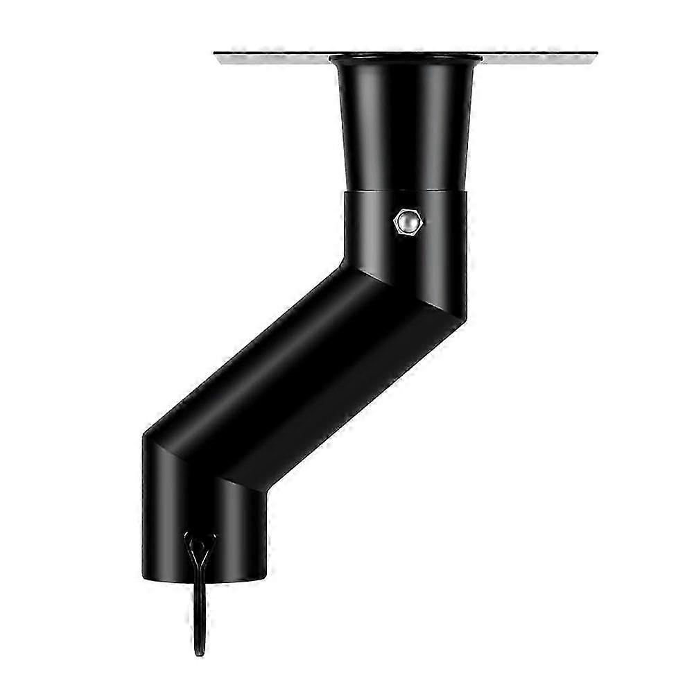 Rain Chain Gutter Adapter Black Installation Suit compatible with Gutter