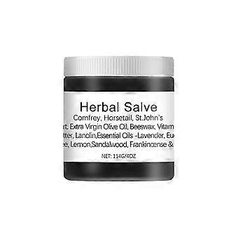 Organic Herbal Salve 4oz Natural Healing Balm for Pain Relief Muscles Joints Skin Care