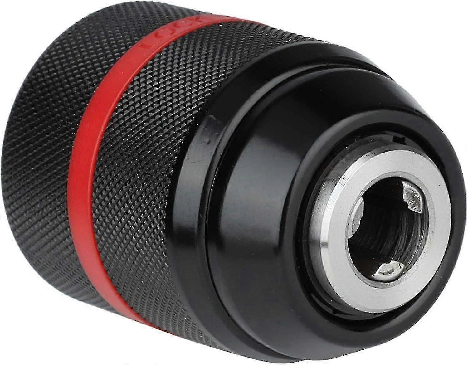 1/2" Keyless Drill Chuck 1/2" x 20 Mount, Keyless Hand Drill Chuck, Self-Tightening Multi-Function C