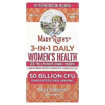 MaryRuth's, 3-in-1 Daily Women's Health , 50 Billion CFU, 30 Capsules