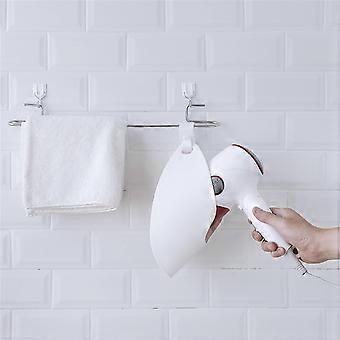 Hair Dryer Hook Storage Wear-resistant Hair Dryer Rack Suspended Air Dryer Hook Storage for Sink Toilet Beauty Salon