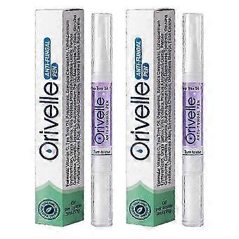 Orivelle Tea Tree Nail Fungus Pen - Extra Strength, Ideal for Repairing Damaged Nails-wyh