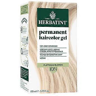 Herbatint, coloração para cabelos loiro platinado 10N, 170ml