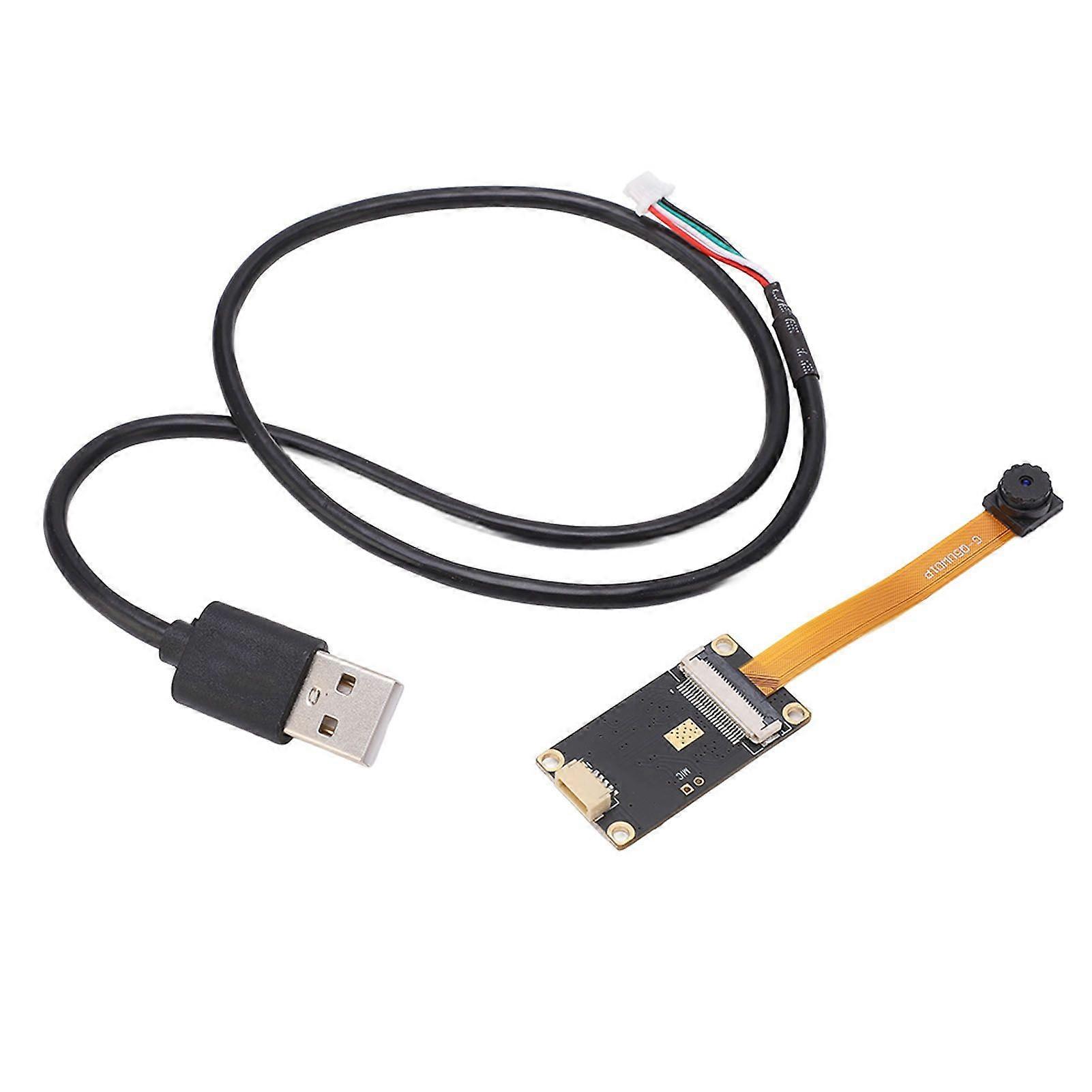 HD USB Camera Module Embedded Fixed Focus Without Distortion 5MP Camera Board for Industrial Equipment
