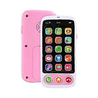 Toys Kids Smart Phone for Girls Touchscreen Kids Phone Unicorn Learning Mobile Phone Electric Music Sound Educational Machine Child Birthday Gi