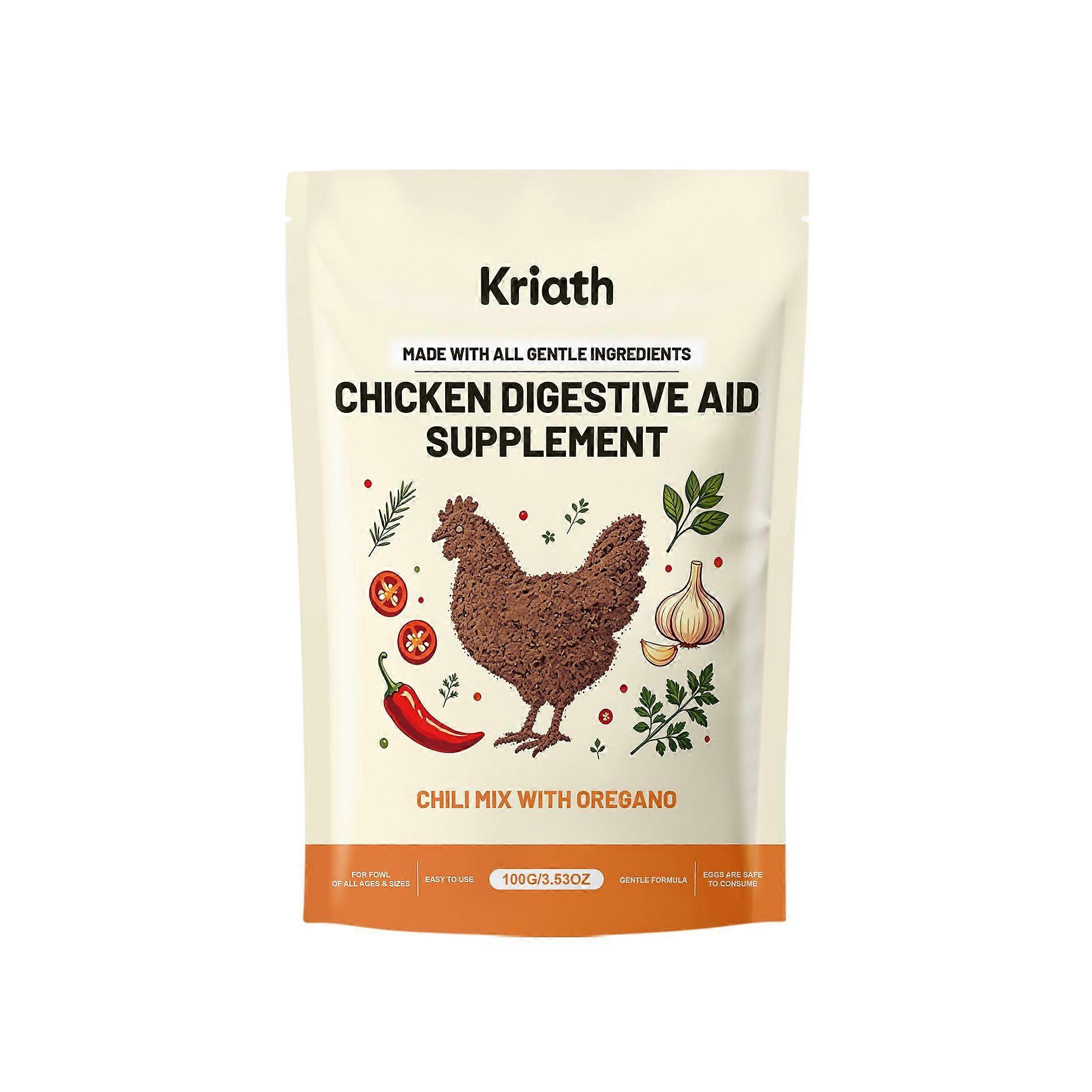 Kriath Chicken Digestive Aid Supplement