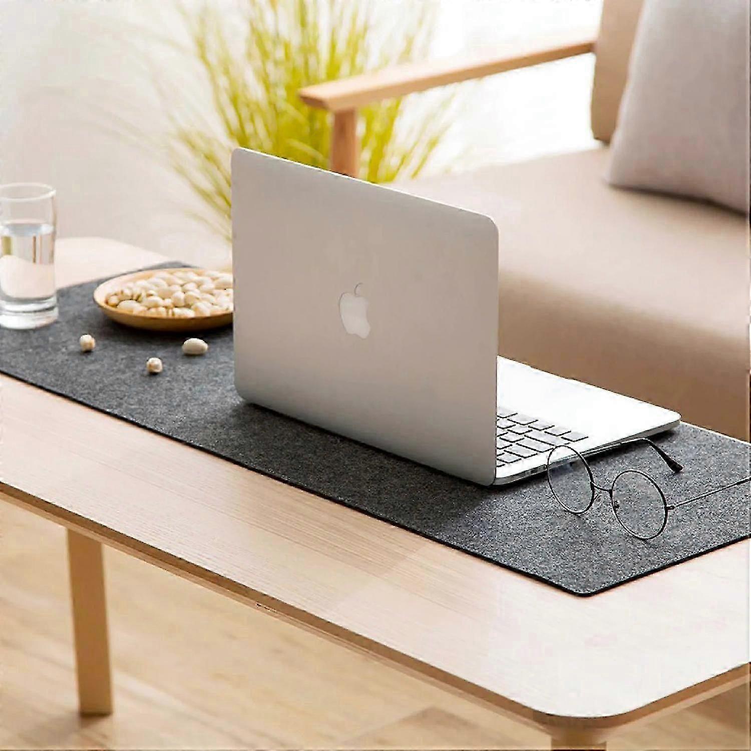 Large Mouse Pad, 80 x 33 cm - Dark gray