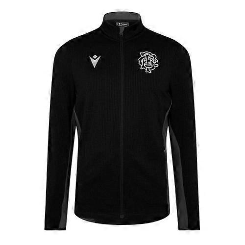 Macron Mens Barbarians 24/25 Fleece Track Jacket