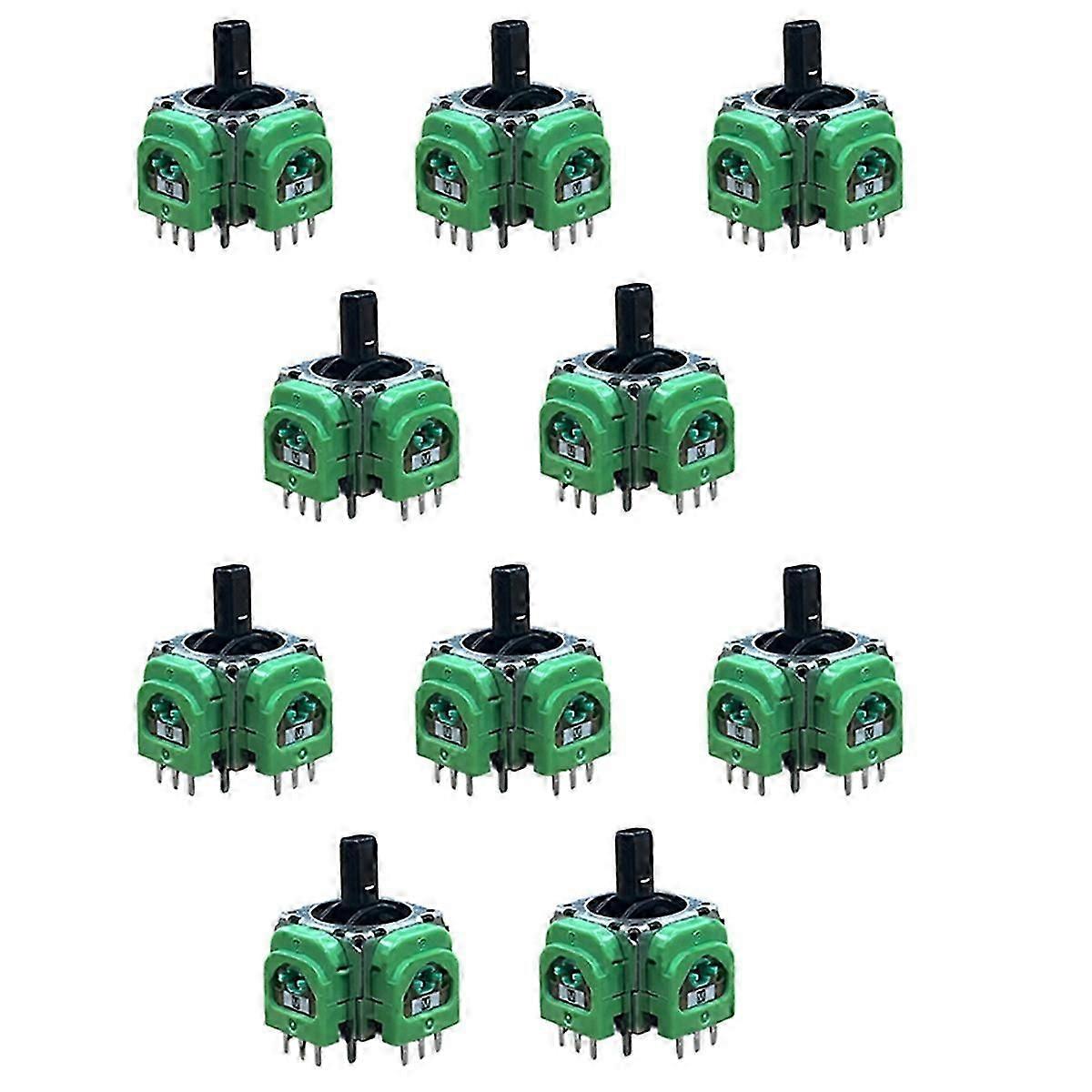 10Pcs compatible for Controller TMR Sensor 3D AnalogJoystick compatible for