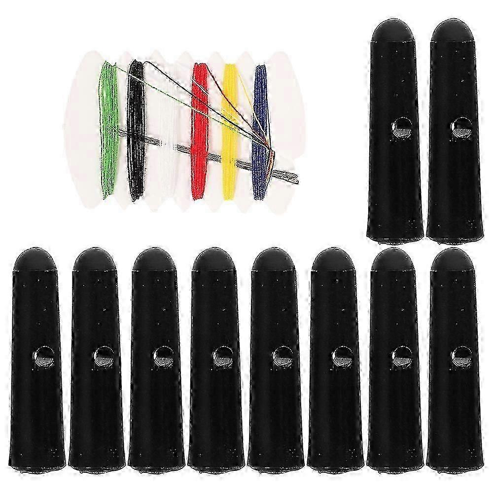 Umbrella Tail Beads Replacement 10pcsDurable Plastic Folding Umbrella Bone Covers