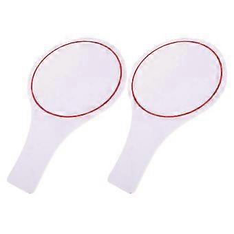 Handheld Dry Erase Scoreboards for Judges with Reusable Surface 4Pcs