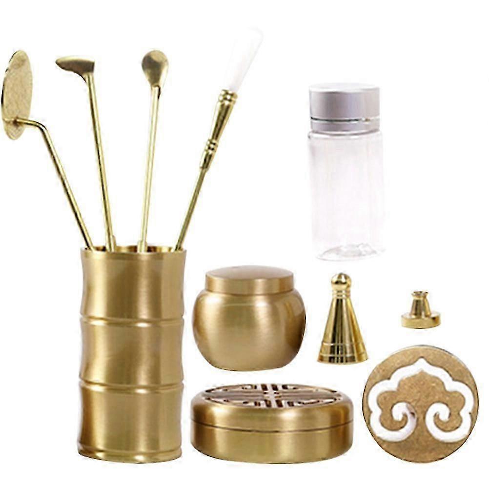 Incense Making Kit Brass Incense Cone Making Tools for 2Sets
