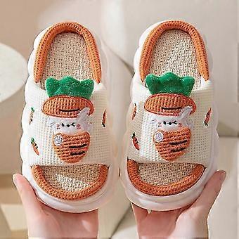 Indoor Shoes Furry Kids Slippers