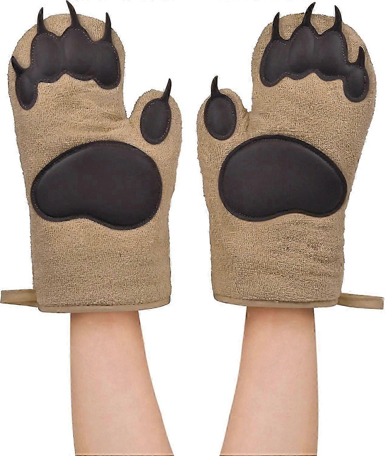 Sunrain oven mitts bear hands [MI]