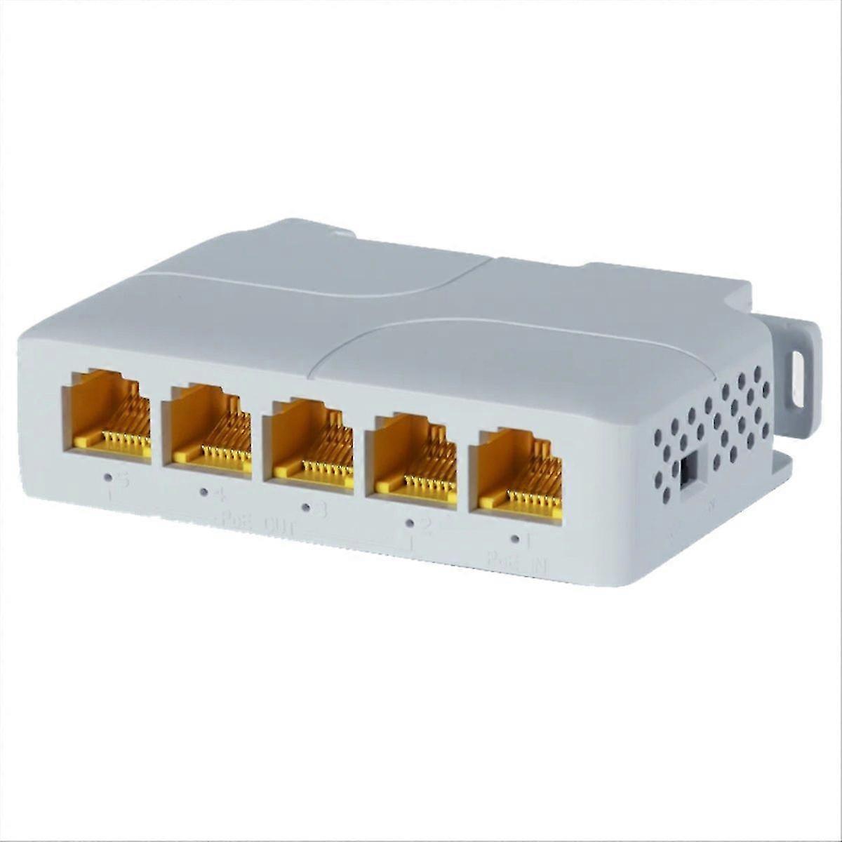 1000Mbps POE Extender Network Switch Repeater compatible withPOE Switch NVR IPC