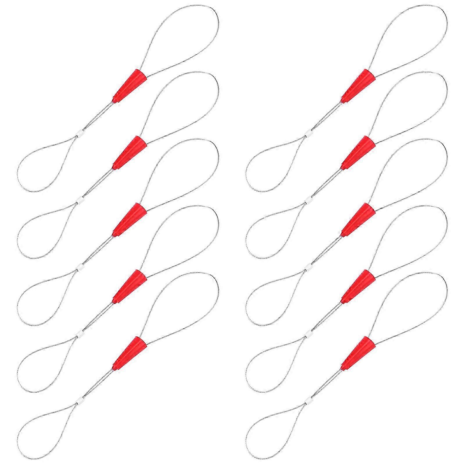 10 Pcs Wire Harness Cable Puller Universal Wire Traction Fish Tape Fastener Tool