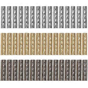 Golden Metal Rope Buckle for Holding Use 150Pcs Shoe Lace Caps Included