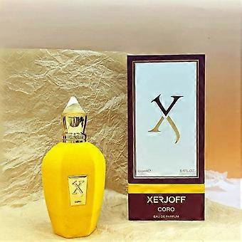 Xerjoff Coro Eau de Parfum 100ml Gelber Parfümflakon für Damen und Herren