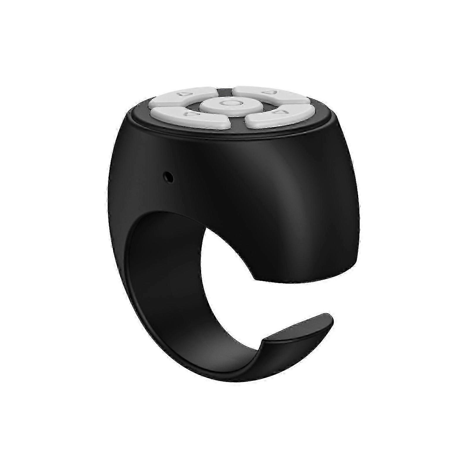 Bluetooth 5.3 Remote Control Ring, Wireless Camera Shutter Selfie Button for Cell Phone Remote Clicker,Page Turner Volume Adjustment, Simulate Mouse