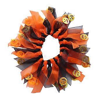 2Pcs Small Fancy Dog Collars Decorative Elastic Pet Collars for Halloween Party Holiday Dress Costume Size M