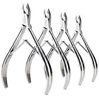 4 Packs Upgraded Cuticle Trimmer kit, 5mm Jaw