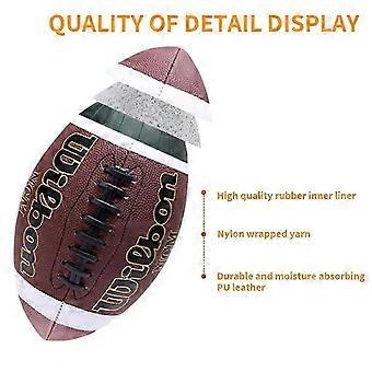 Bolas de rugby tamanho 3 6 9 com pega para treinos e jogos