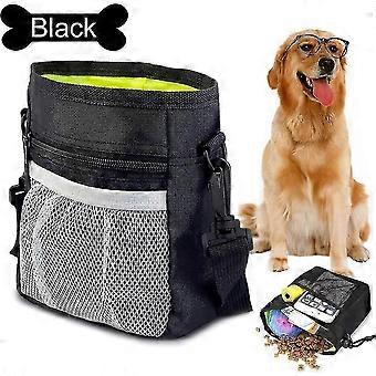 Dog Treat Bag, Dog Training Bag, Portable Adjustable Fanny Pack Shoulder Strap With Poop Bag Dispenser