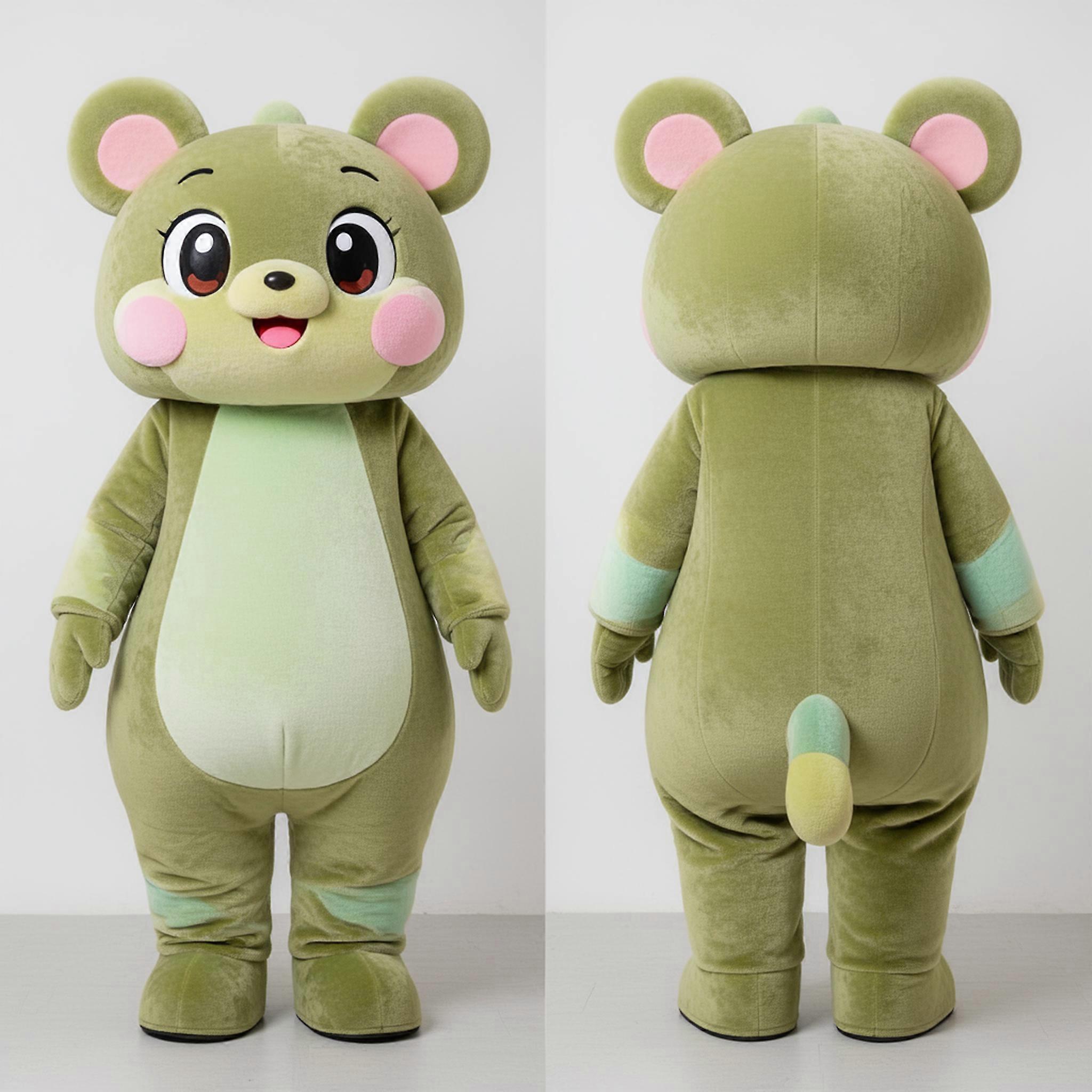 MASTICOT Olive Green Friendly Alliance Mascot