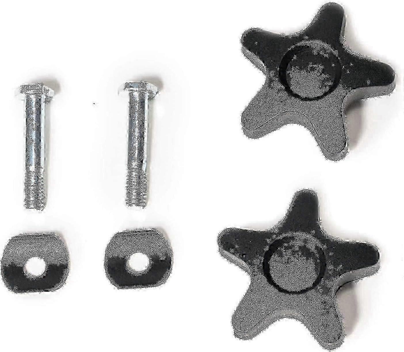 Rollator arm screws for HL420 - with 2 plastic knobs UD ZAT