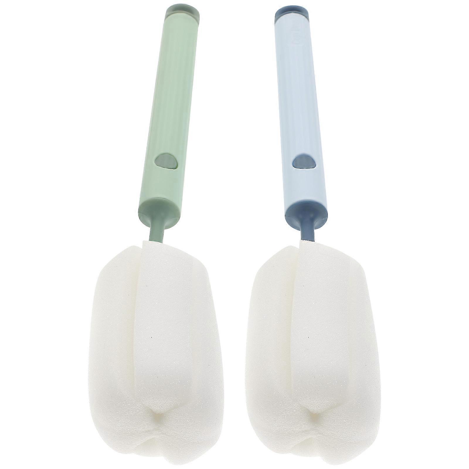 Cleaning Tool for Cleaning 2Pcs Sponge Bottle Sponge Brush Kitchen Tool