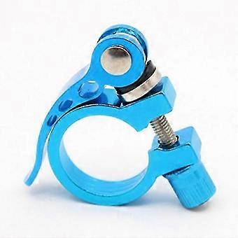 Mountain Bike Bicicletta Telaio Tubo Sedile Clip Lock Fibbia a sgancio rapido Fibbia in lega di alluminio Tubo sella Clipblue5pcs