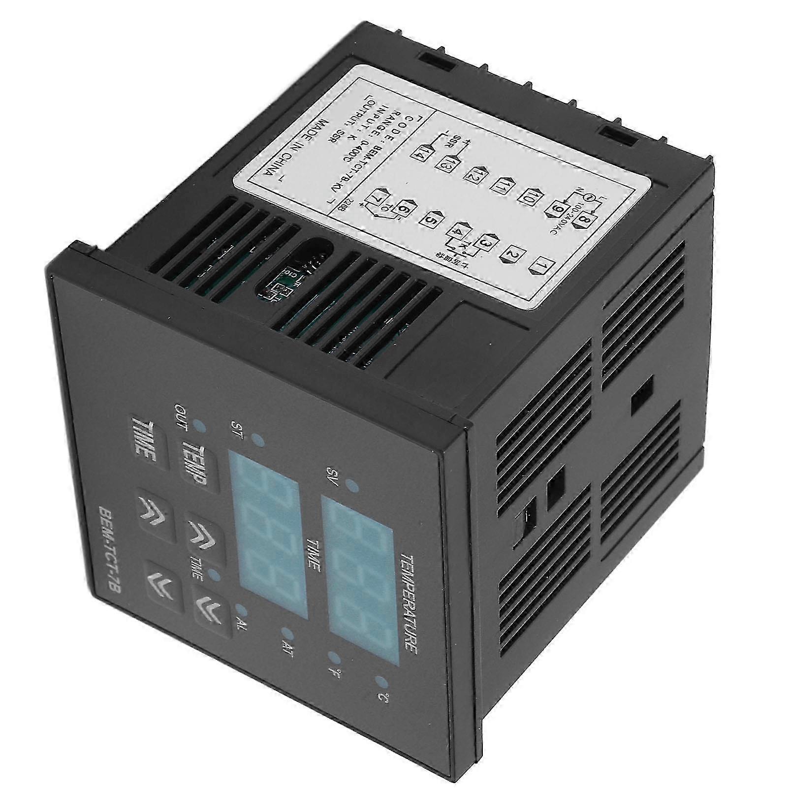 BERM Temperature Controller Heat Press Machine Thermostat Integrated Digital Display 100~240V