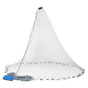 Professional Casting Net for Fishing Saltwater Throw Cast Net Fishing Cast Net with Sinkers Weights for Baits Trap Fish 180