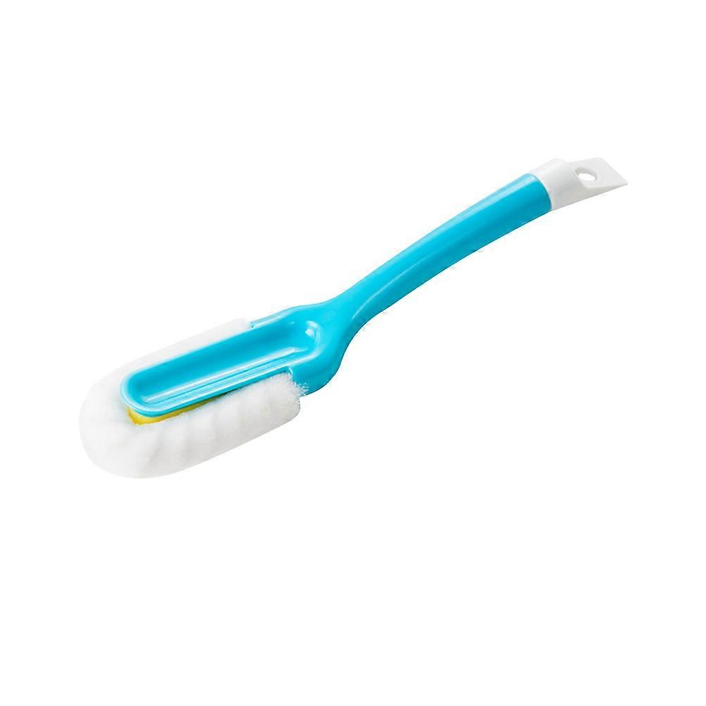 Multi-Function Shoe Brush For Household Items 24X5Cm Blue Rectangular Shoe Cleaning 2Pcs