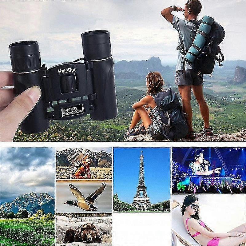 40x22 Folding HD Binoculars BAK4