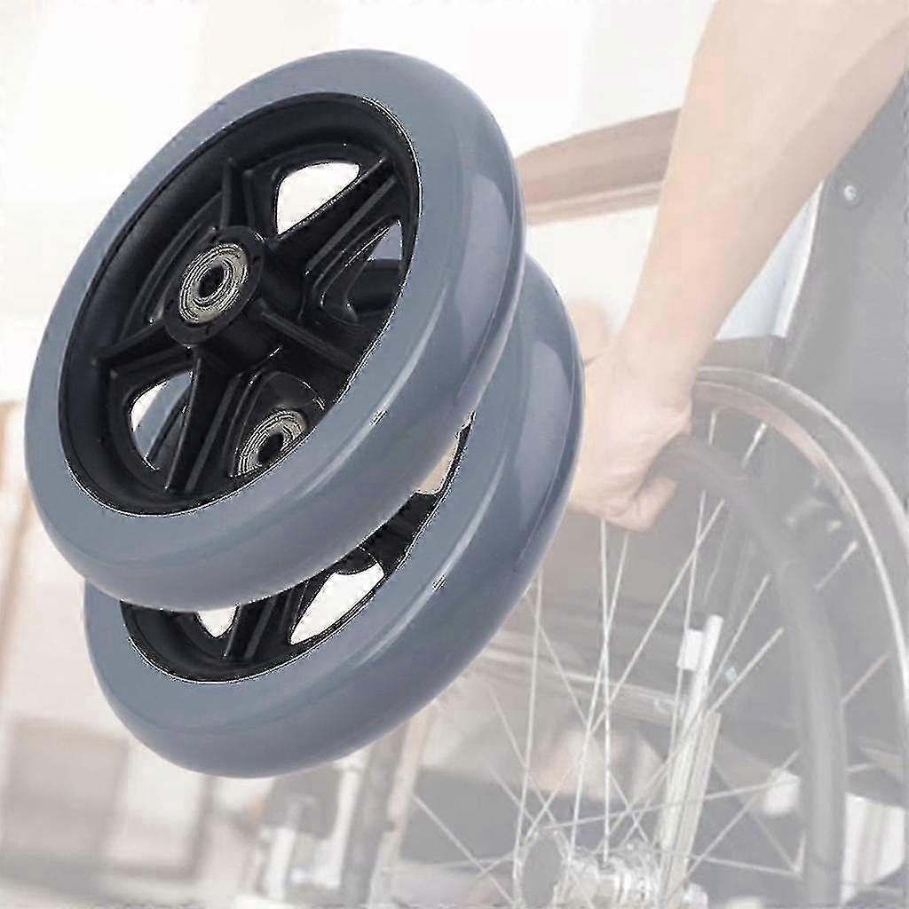 6 8 Inch Wear Resistant Solid Castor Wheels