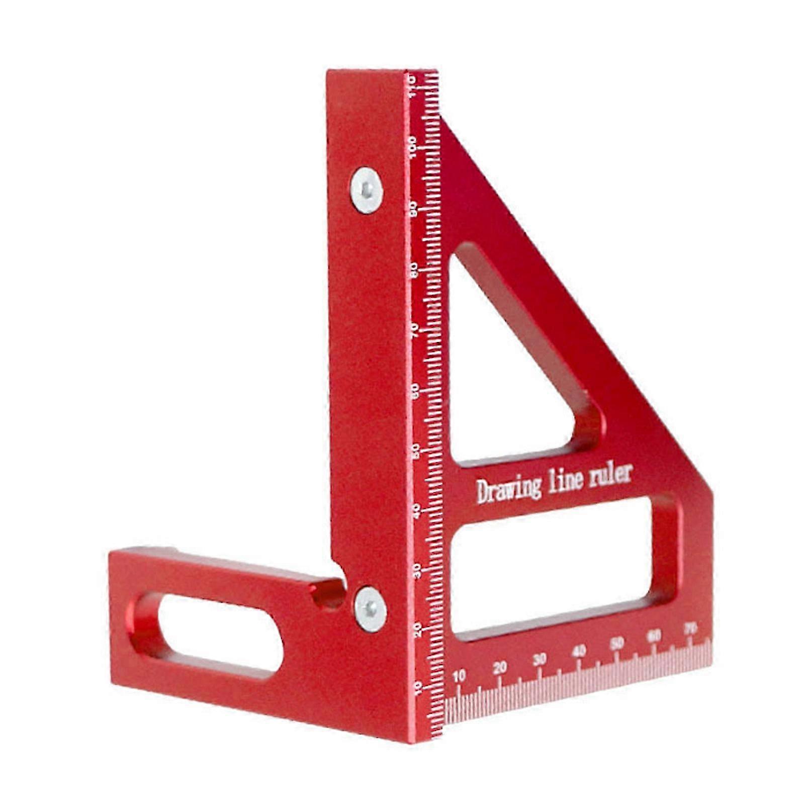 Aluminum Alloy 45 90 Degree Triangular Square