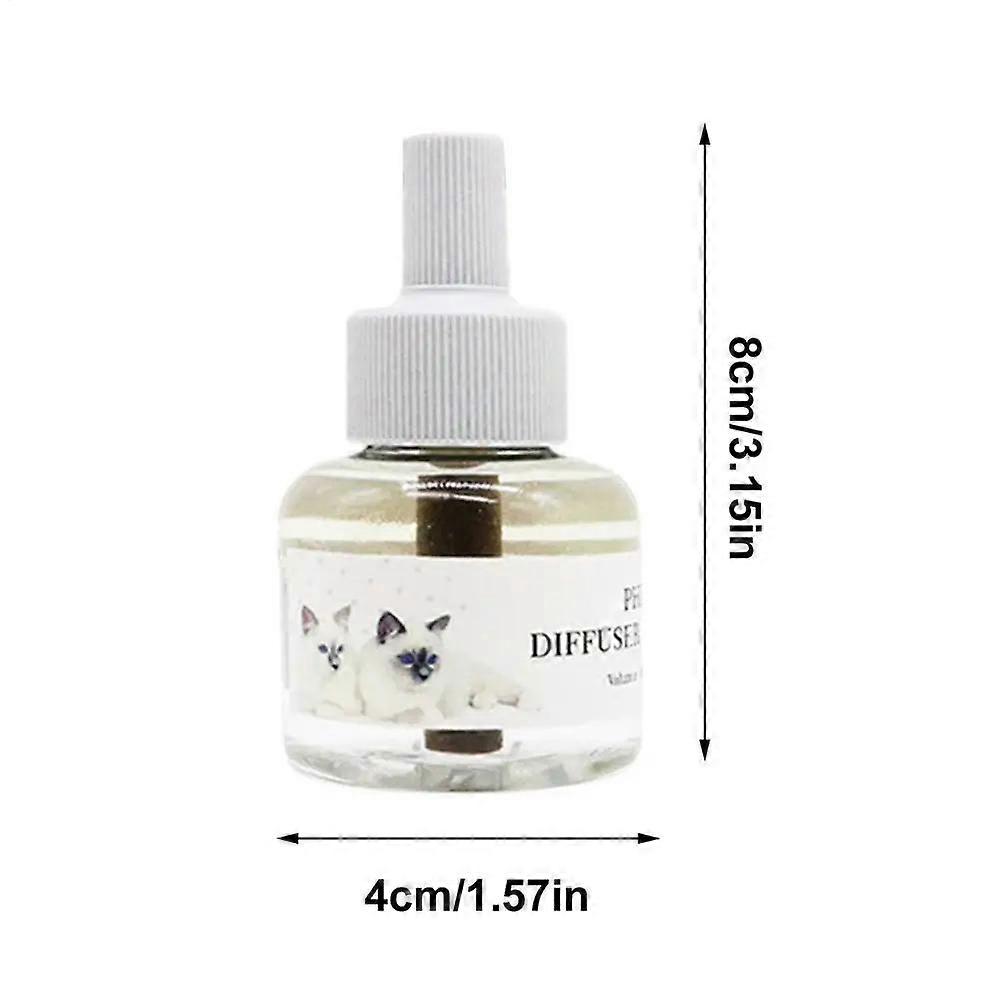 Cat Calming Diffuser Refills Pheromone Refill for Cats Long-lasting 4-Month Supply Compatible with Diffusers Most