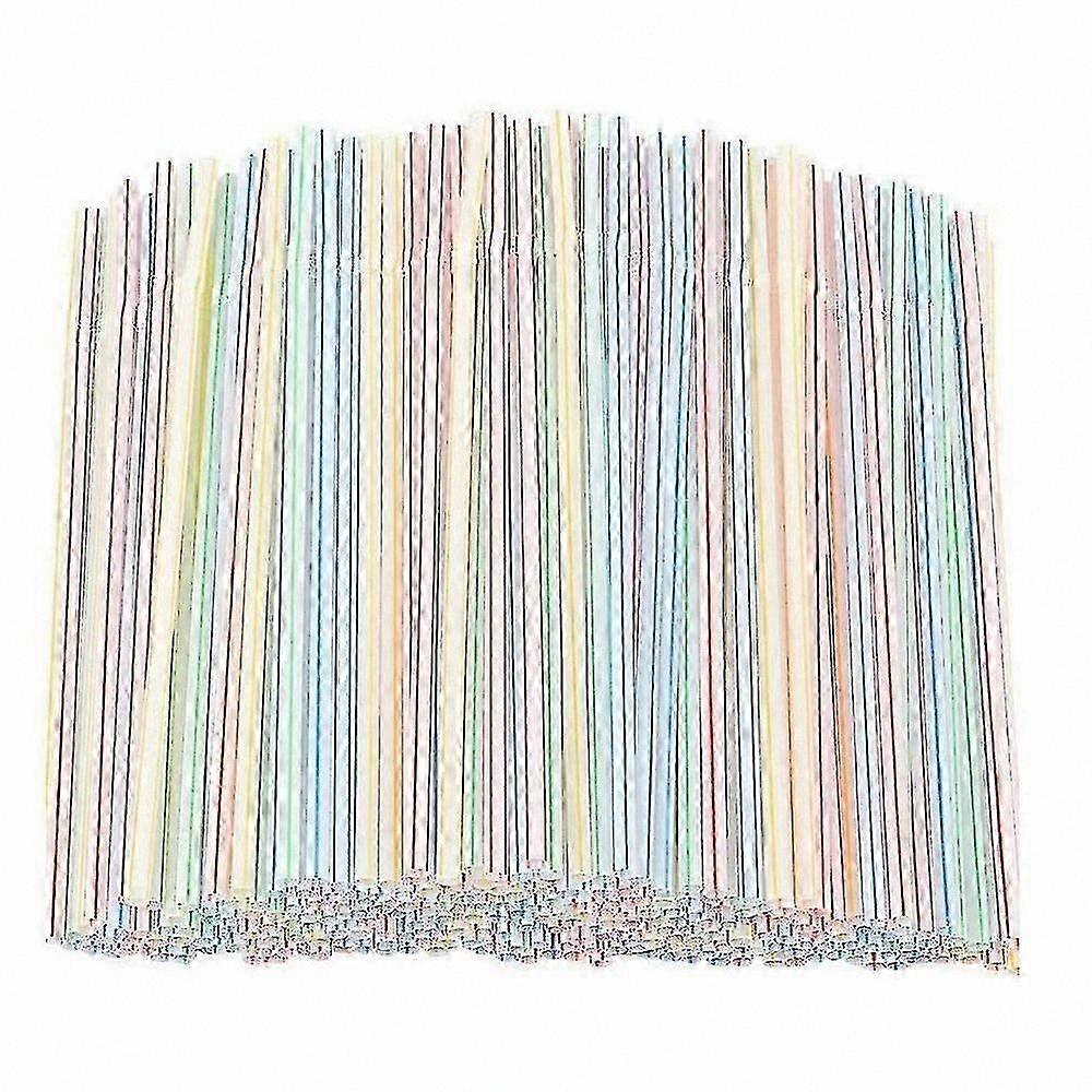 1000 Count Biodegradable Drinking Straws - Durable, Bendable & Reusable compatible with Everyday Beverages