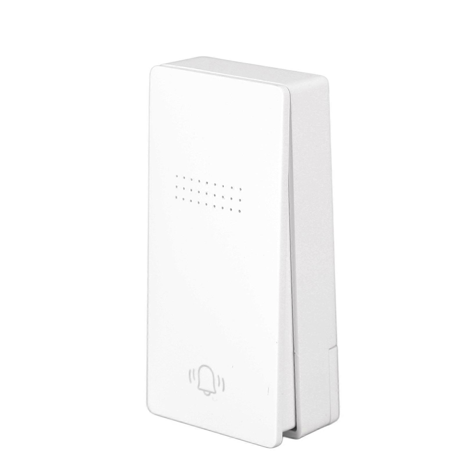 Self Powered Door Bell with Receiver Automatic Ringing Push Button Wireless Doorbell
