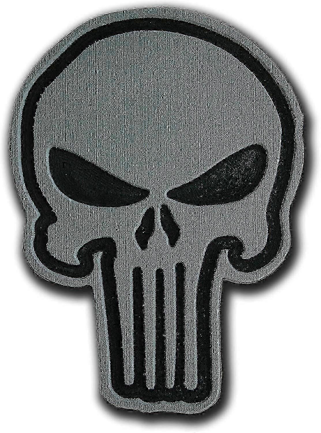 Skull P Gray Stomp Pad Grip