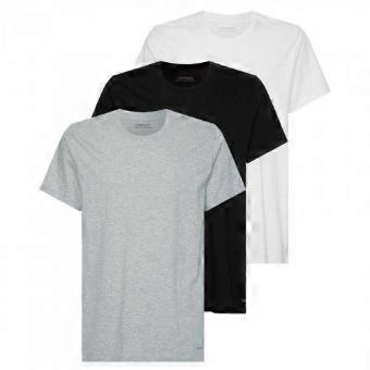 Calvin Klein Mens Plain T-Shirt (Pack of 3)