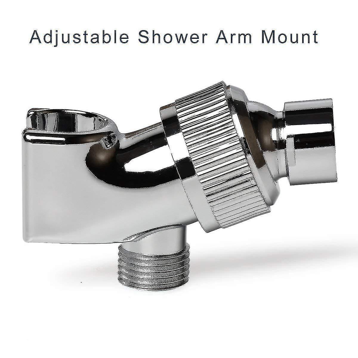Handheld Shower Head Holder Adjustable Shower Arm Mount