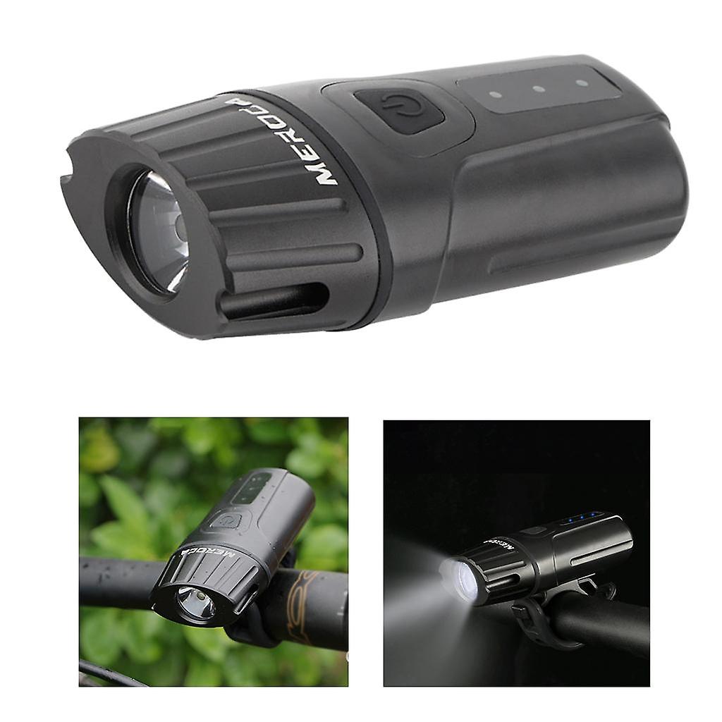 Durable Bike Headlight USB Mountain Bicycle Flashlight LED Front Light