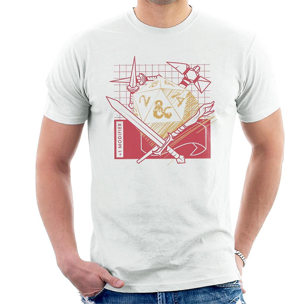 Dungeons & Dragons Plus 1 Modifier Men's T-Shirt
