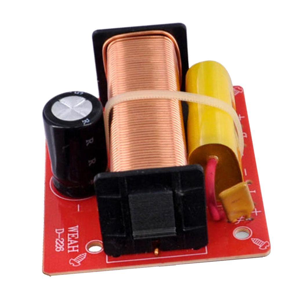2 Way 100W Speaker Crossover Audio Filter Treble Bass Frequency Divider